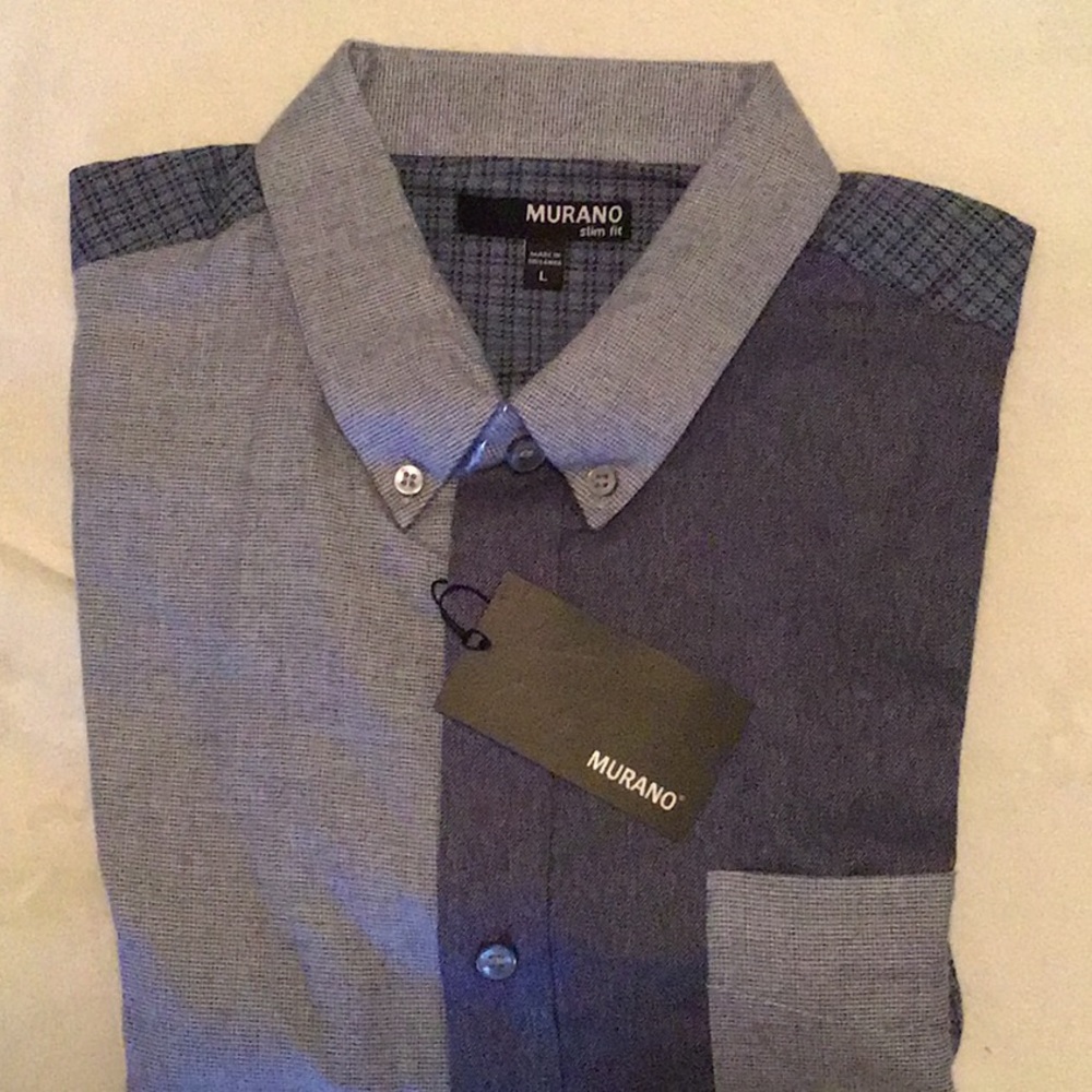 Men’s Murano Slim Fit Long Sleeve Button shirt